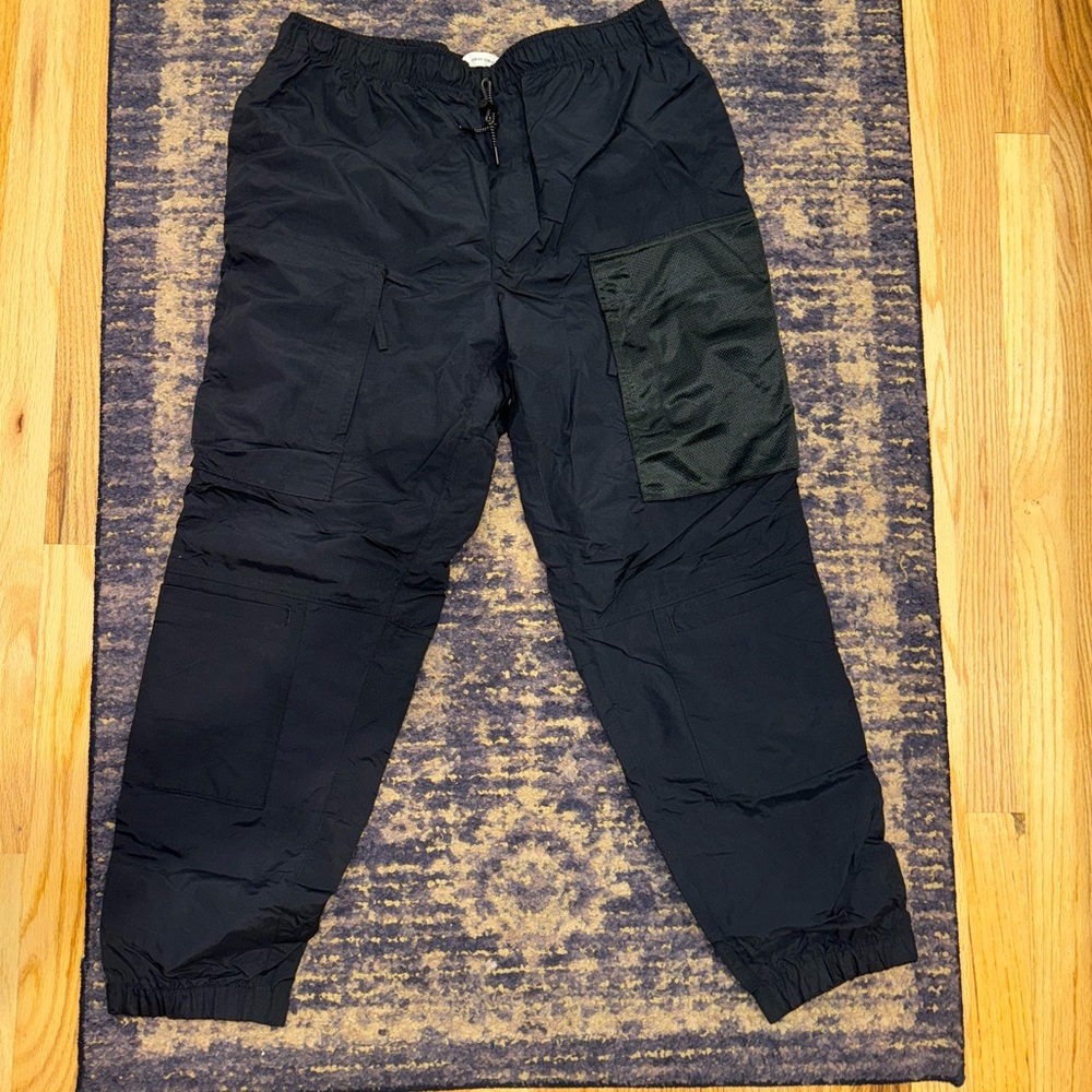 Black track pants